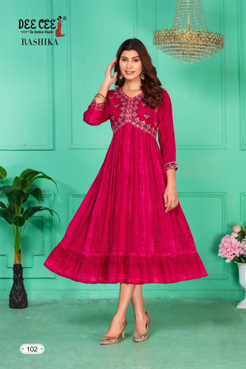 Rashika By Dee Cee Alia Cut Printed Kurtis Wholesale Market In Surat With Price